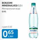 BORJOMI MINERAALVESI 0,5 L