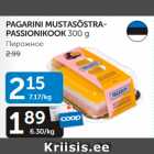 PAGARINI MUSTASÕSTRA-PASSIONIKOOK 300 G