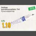 Pelikan korrektuurpliiats 7ml