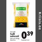 Allahindlus - Tartu Mill
Fusilli
makaronid