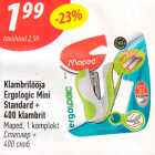 Klambrilööja Ergologic Mini Standard+ 400 klambrit