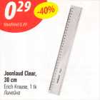 Joonlaud Clear, 30 cm, Erich Krause, 1 tk