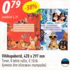 Vihikupaberid, 420 x 297 mm, Timer, 8 lehte rullis