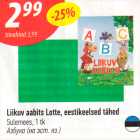 Liikuv aabits Lotte, eestikeelsed tähed Sulemees, 1 tk