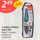 3-osaline sirklikarp Stop & Safe Maped, 1 komplekt