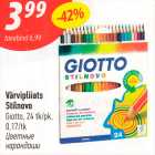 Värvipliiats Stilnovo Giotto, 24 tk/pk