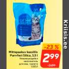 Mittepaakuv kassiliiv
Purrrfect Silica, 3,5 l