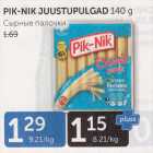 PIK-NIK JUUSTUPULGAD 140 G