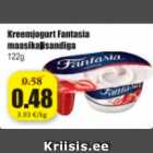 Allahindlus - Kreemjogurt Fantasia maasikalisandiga 122 g