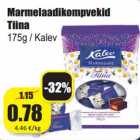 Allahindlus - Marmelaadikompvekid
Tiina