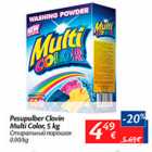 Allahindlus - Pesupulber Clovin Multi Color, 5 kg