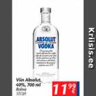 Allahindlus - Viin Absolut