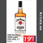 Alkohol - Viski Jim Beam White Label