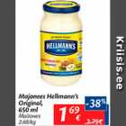 Allahindlus - Majonees Hellmann´s Original, 650 ml