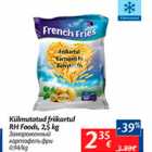 Allahindlus - Külmutatud friikartul RH Foods, 2,5 kg