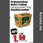 Pralineetrühvel
Maitre Truffout
(sarapuupähkli) 200g 