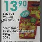 Allahindlus - Santa Maria tortilla chipsid juustu või tšilliga