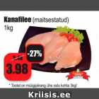 Allahindlus - Kanafilee (maitsestatud) 1kg