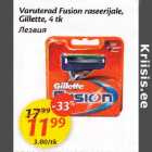 Allahindlus - Varuterad Fusiоn raseerijale, Gillette,4 tk