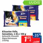 Allahindlus - Kiisueine Felix, Sensation, 4 tk x 100 g