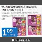 WHISKAS CASSEROLE KIISUEINE TARRENDIS 4 X 85 G