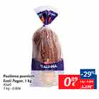 Allahindlus - Pealinna peenleib, Eesti Pagar, 1 kg