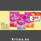 Allahindlus - Whiskas
kuivtoit, 1 kg*