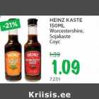 Allahindlus - HEINZ KASTE 150ML Worcestershire, Sojakaste 