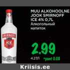 MUU ALKOHOOLNE JOOK SMIRNOFF ICE 4% 0,7L