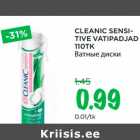 CLEANIC SENSITIVE VATIPADJAD 110TK