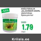 Allahindlus - KRÄUTERALM JALAKREEM 250MLalpiürtidega