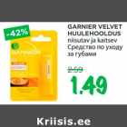 Allahindlus - GARNIER VELVET HUULEHOOLDUSniisutav ja kaitsev