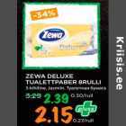 Allahindlus - ZEWA DELUXE 
TUALETTPABER 8RULLI 3-kihiline, Jasmiin.