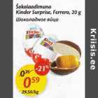 Allahindlus - Šokolaadimuna Kinder Surprise, Ferrero, 20 g