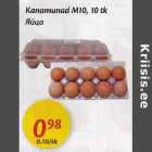 Kanamunad M10, 10 tk
