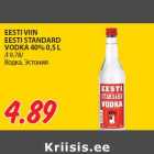 EESTI VIIN
EESTI STANDARD
VODKA 