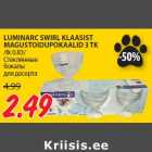 Allahindlus - LUMINARC SWIRL KLAASIST
MAGUSTOIDUPOKAALID 3 TK