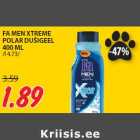 FA MEN XTREME
POLAR DUŠIGEEL
400 ML