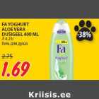 Allahindlus - FA YOGHURT
ALOE VERA
DUŠIGEEL 400 ML