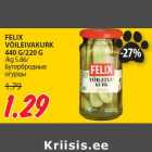 FELIX
VÕILEIVAKURK
440 G/220 G