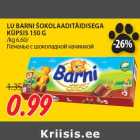 Allahindlus - LU BARNI ŠOKOLAADITÄIDISEGA
KÜPSIS 150 G