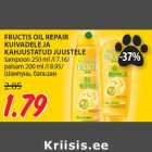 FRUCTIS OIL REPAIR
KUIVADELE JA
KAHJUSTATUD JUUSTELE