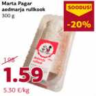 Allahindlus - Marta Pagar
aedmarja rullkook
300 g