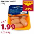 Allahindlus - Saaremaa sardell
330 g