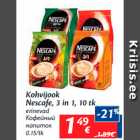 Allahindlus - Kohvijook 
Nescafe, 3 in 1, 10 tk

