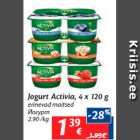 Allahindlus - Jogurt Activia, 4 x 120 g

