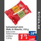 Allahindlus - Suitsutatud vorst Maks & Moorits, 550 g 