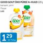 GOOD GOUT ÖKO PÜREE 4+KUUD 120 G