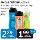 ADIDAS DUŠIGEEL 400 ml