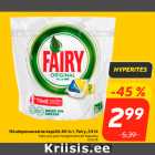 Nõudepesumasina kapslid All in 1, Fairy, 24 tk

